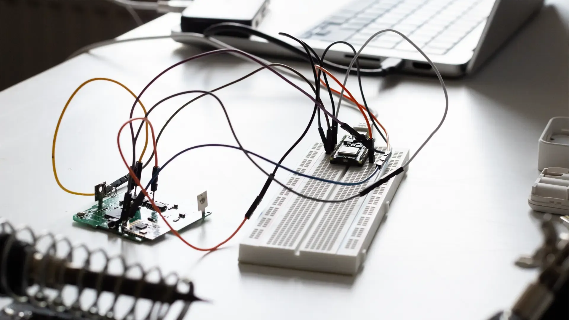 Reading data from control pins of a PCB with an Arduino